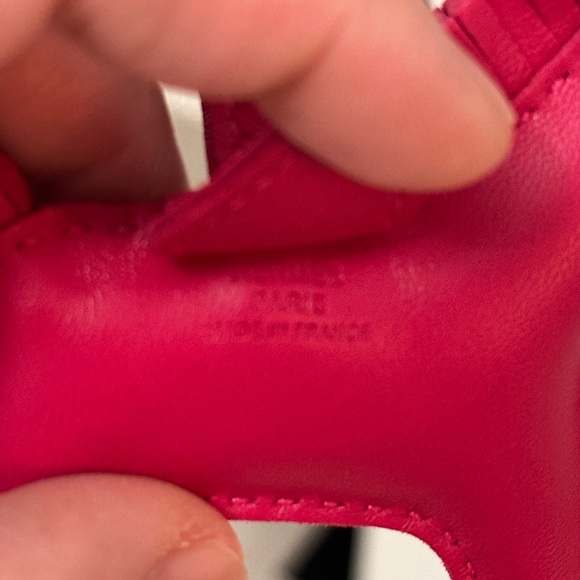 Authentic Hermès Pegasus Rodeo Bag Charm PM – Rose Azalée (Stamp Y) - Picture 9 of 13